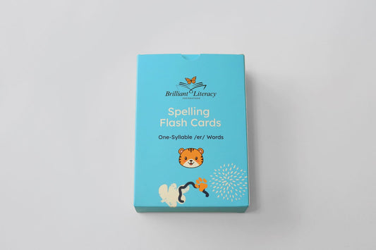 Spelling Flash Cards: One-Syllable /er/ words