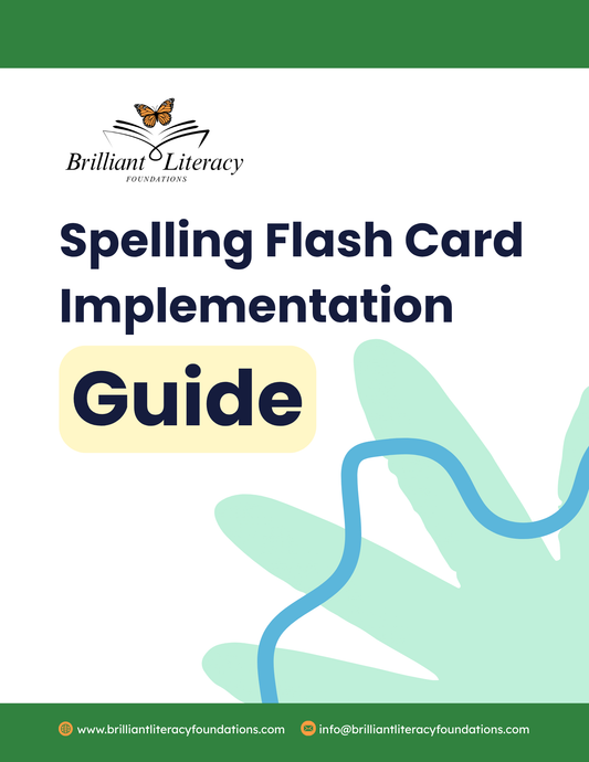 Spelling Flash Card Implementation Guide