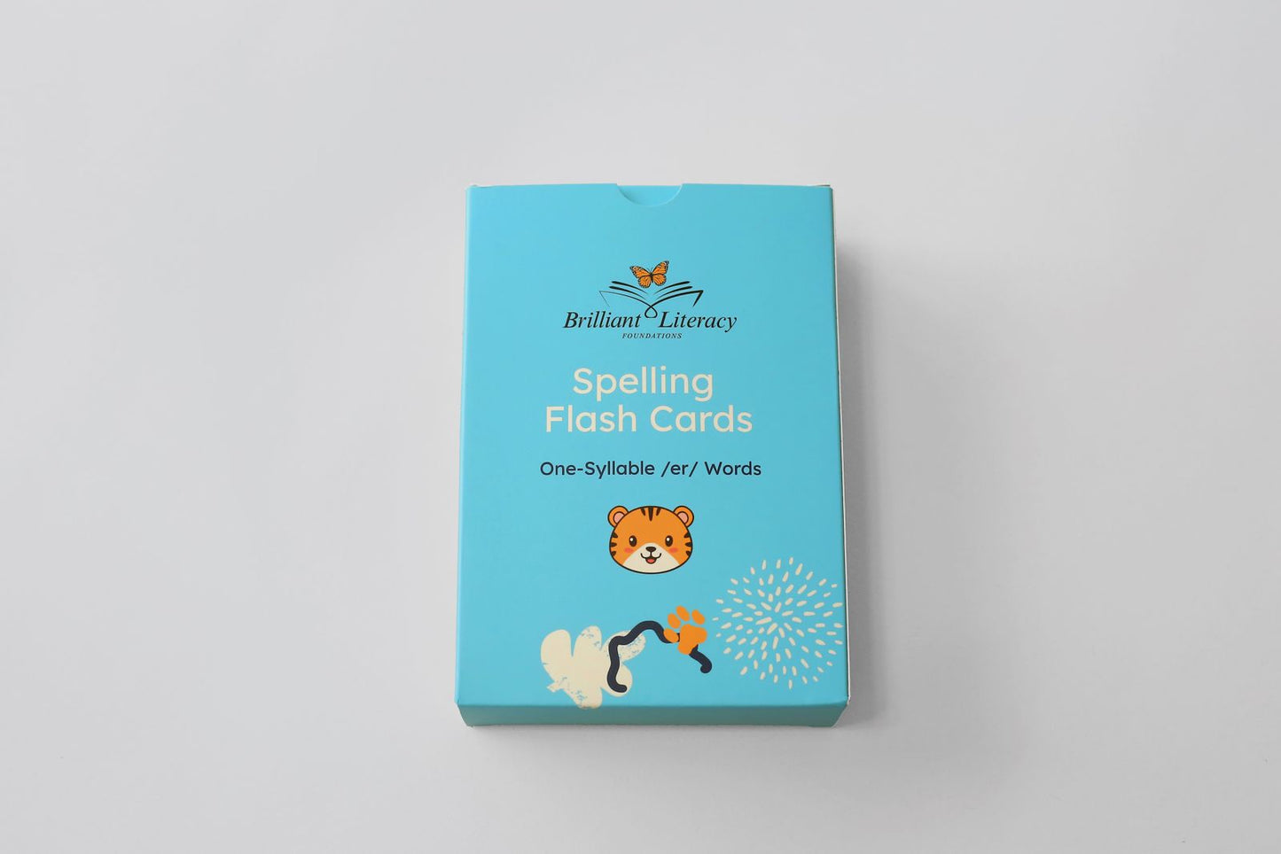 Spelling Flash Cards: One-Syllable /er/ words