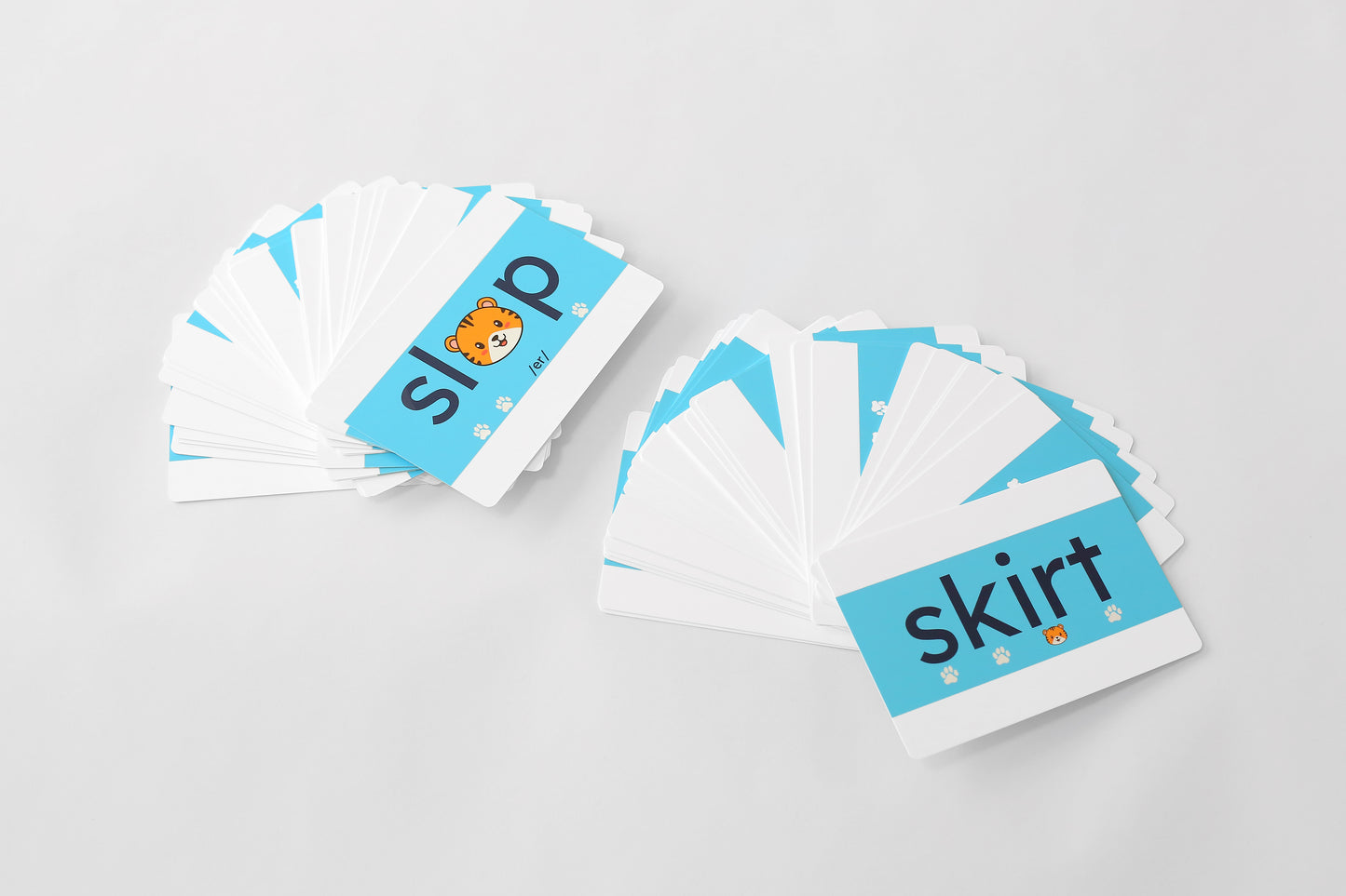 Spelling Flash Cards: One-Syllable /er/ words